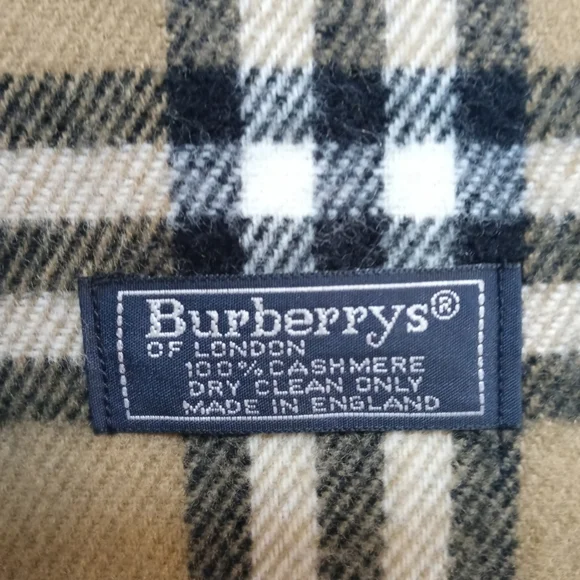 Burberry Vintage Check Brushed-Cashmere Scarf - Picture 4 of 14
